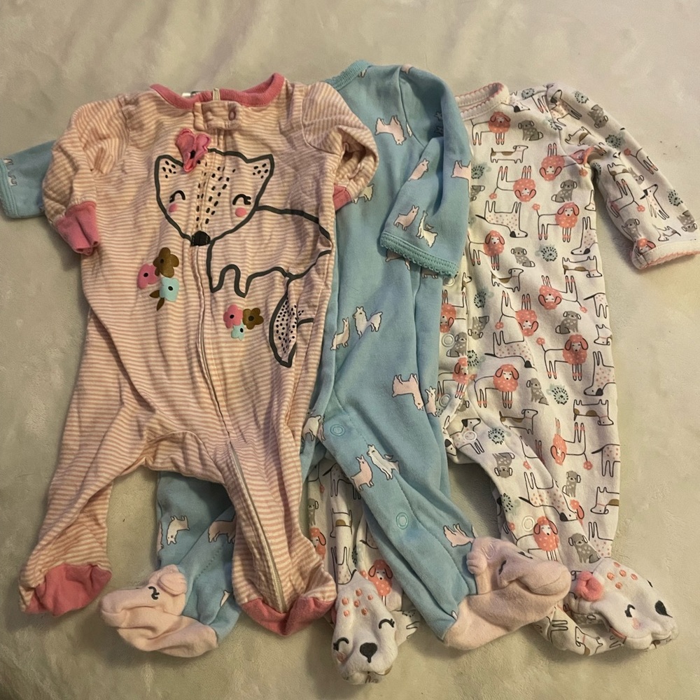 Baby sleeper bundle 0-3M